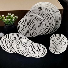 Round Gully Grid Grate Stainless Steel Drain Leaf Guard Cover Downpipe 30-200mm