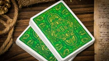 Caesar (Green) Playing Cards by Riffle Shuffle  New Deck