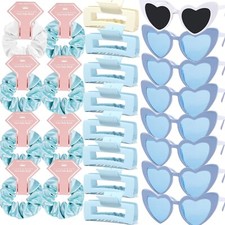 Bridesmaid Scrunchies Proposal Gifts 4.1 inch square Hair Claws Bachelorette Hai