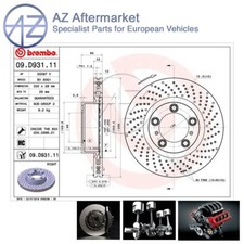 Fits Porsche 911 718 Boxster Cayman + Other Models AZ Front Right Brake Disc