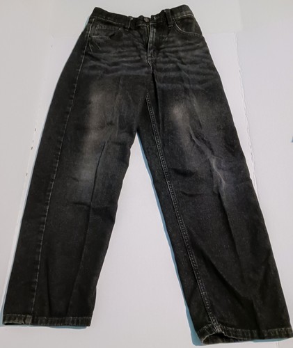 Wrangler Boy’s Black Loose Fit Denim Jeans Size 12 Regular