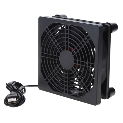 5V USB Powered PC Router Fans High Airflow Quiet Cooling Fan for Computer Case