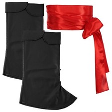 Halloween Pirate Costume Classic Pirate Boot Toppers Pirate Boot Covers Pirat...
