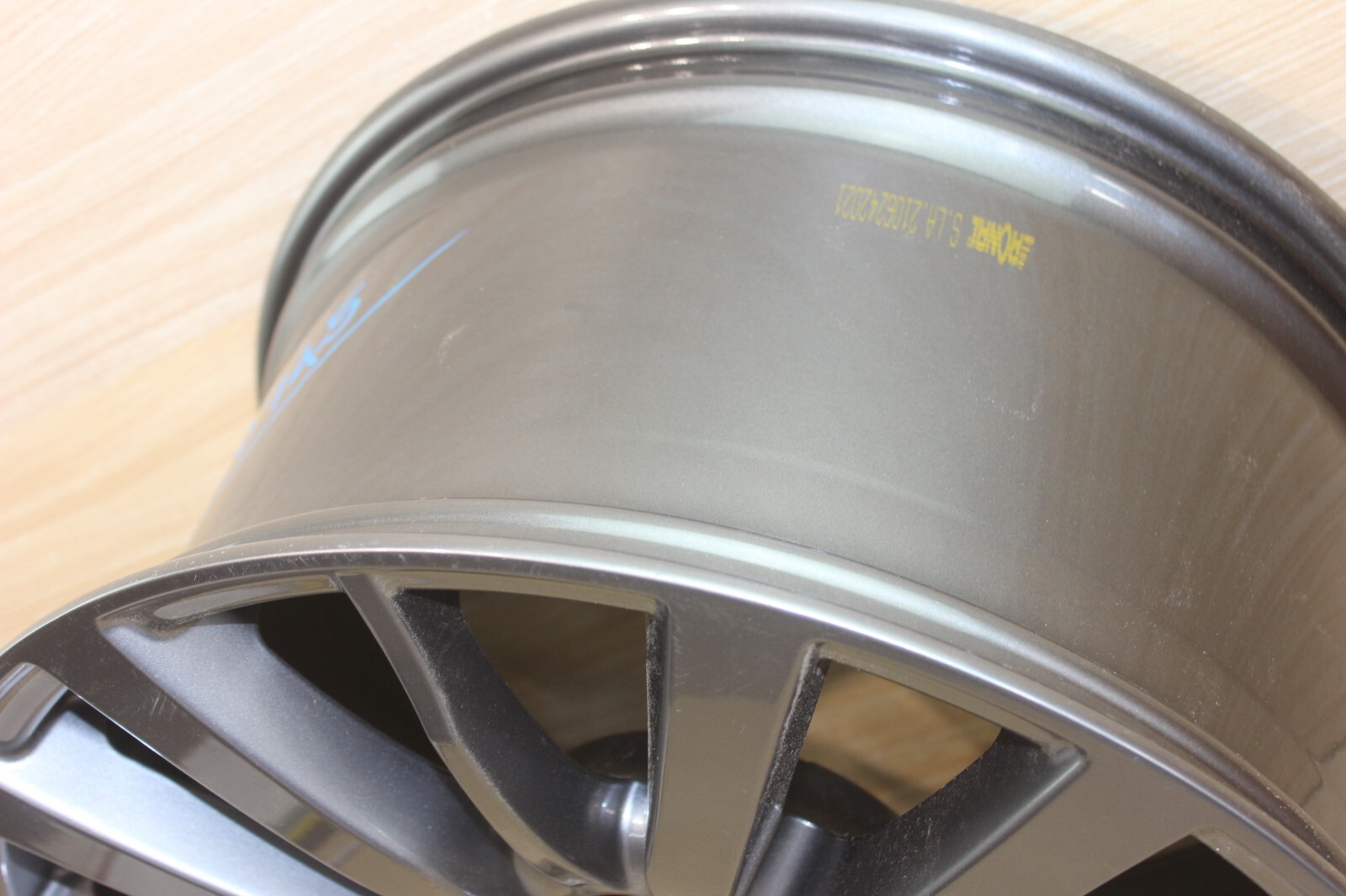 17-24 MASERATI GHIBLI REAR REAR ALLOY WHEEL RIM 19" GENUINE OEM NEW