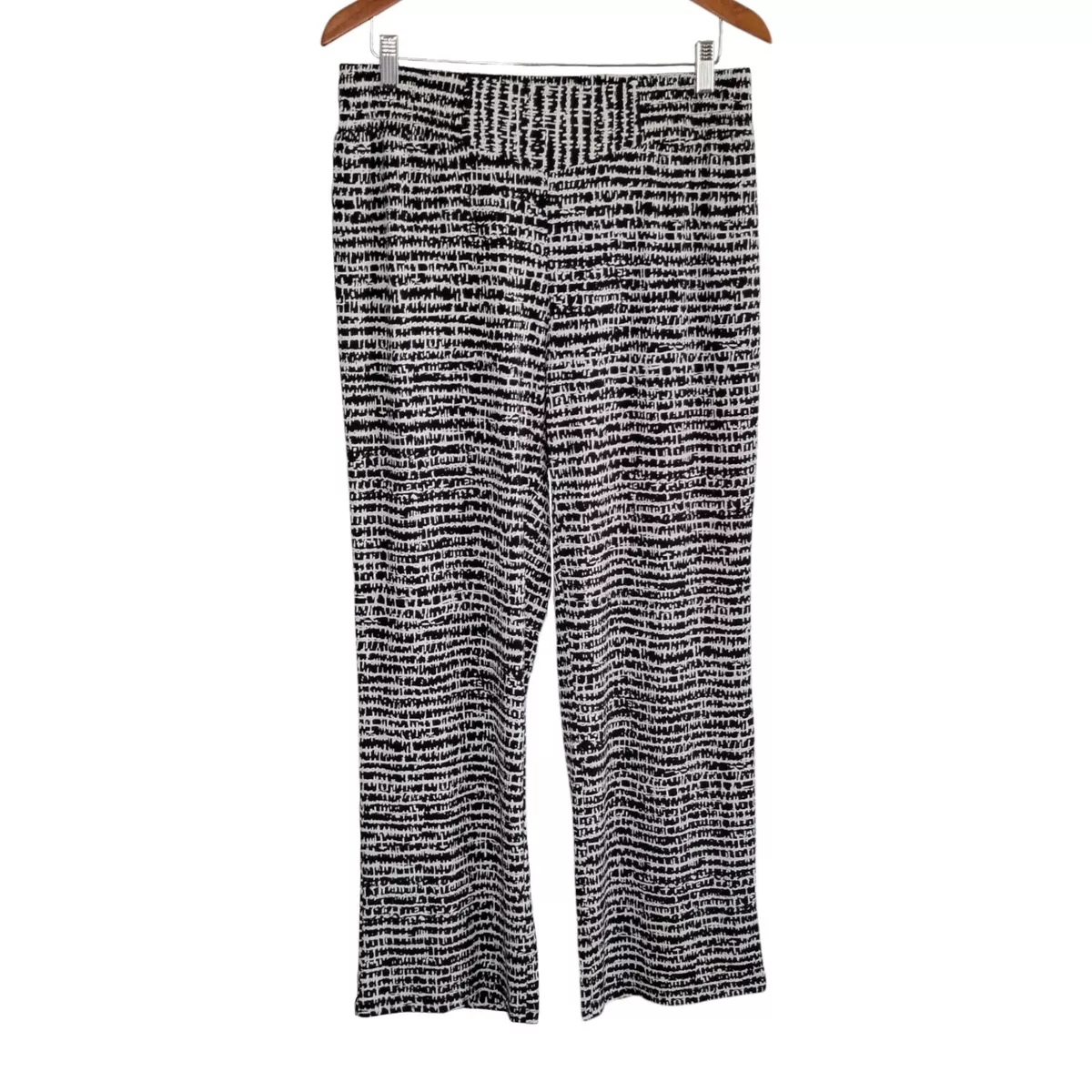 Premise Studio Women s 0X Wide Leg Pull On Lounge Pants Black
