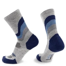 Grip6 USA Premium Wool Crew Overland Blue Sock New Without Tags Unisex Medium