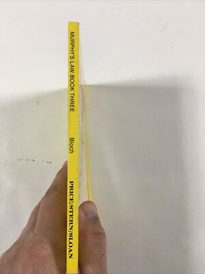 Murphy's Law Book 3 - Arthur Bloch (Paperback, 1982) 9780843106183