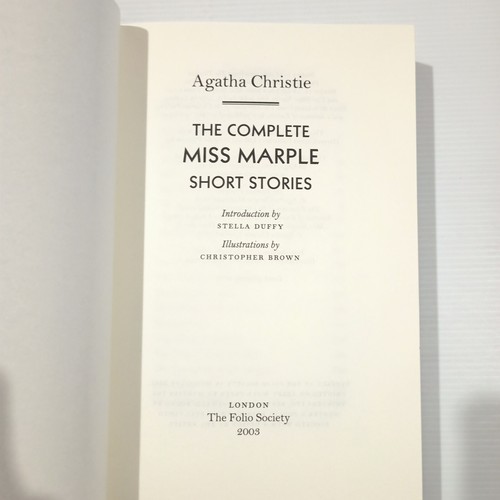 The Complete Miss Marple Short Stories by Agatha Christie 2010 Folio Society H/C - Picture 18 of 24