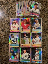 2025 Topps Heritage CHROME SILVER REFRACTORS ---You Pick / Complete Your Set