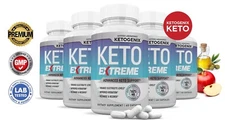 Ketogenix Keto ACV Pills Extreme 1675MG New Improved Formula 5 Pack