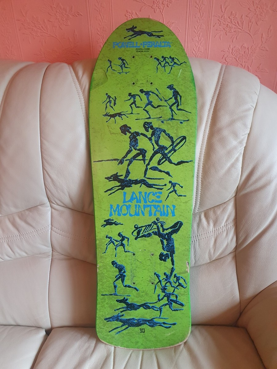 Powell Peralta LANCE MOUNTAIN 2012 Green Reissue Skateboard