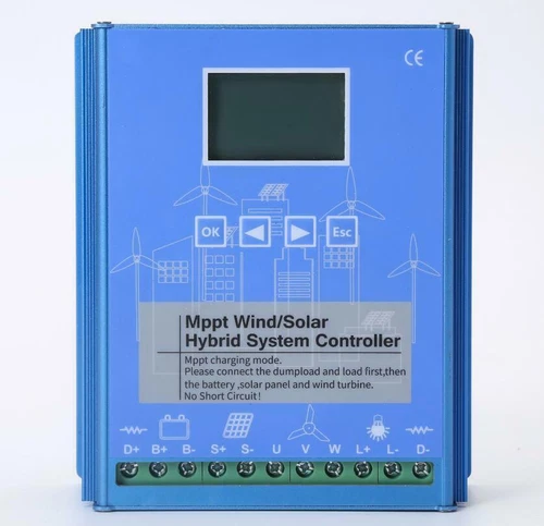 2000W MPPT Hybrid Laderegler Wind Energy Solarladeregler mit LCD Display 12V/24V - Bild 7 von 24