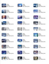 30 Personalized Address Labels Winter Snow All Pictures D 15 
