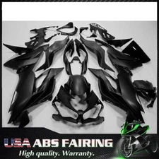 Matte Black ABS Fairings Fit for Kawasaki 2019 2020 2021 2022 2023 Ninja ZX6R