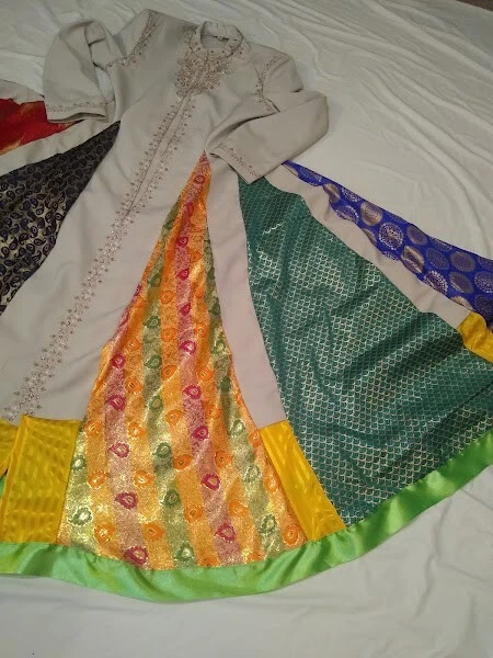 Chip multicoloured beauty/ Amazing Joseph musical pantomime dreamcoat costume - Image 4 of 4