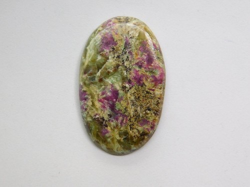 Natural Ruby Mermaid Kyanite gemstone Cabochon Loose For Jewelry 38 Cts. ME-2816 - Picture 2 of 4