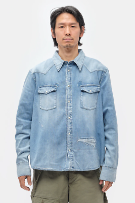 VISVIM SOCIAL SCULPTURE SHIRT デニムシャツ 3 VISVIM SOCIAL SCULPTURE SHIRT デニムシャツ 3
