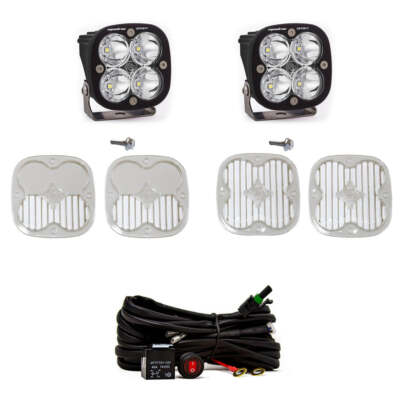 Baja Designs 447755 Squadron Sport 3'' Square Spot Beam LED Light Kit