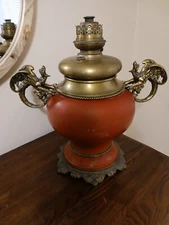 Vintage Bradley & Hubbard Dragon Table Lamp, No Shade