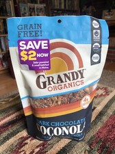 UPC 648960000908 product image for New ~ Grandy Oats Grain Free Coconola Chocolate Chunk 9 oz. Free Ship! | upcitemdb.com