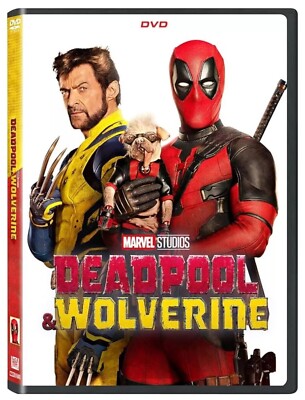 Deadpool & Wolverine (DVD, 2024) USA New Sealed