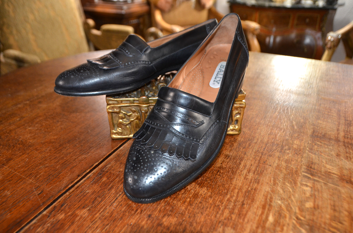 Bally Men’s Black Leather Loafers - Taviano Bally Men main image 3