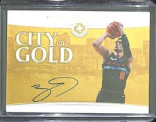 2018-19 Panini Opulence City of Gold Autograph #CG-ZLV Zach LaVine No 18 of 25