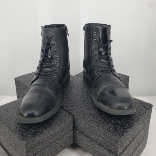 Kenneth Cole Schuhe Herren 12M Unlisted Blind Turn Chelsea Stiefel Schwarz - Bild 2 von 10
