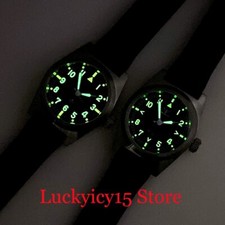 Luminous Black Dial 38mm Sapphire Crystal 20ATM Miyota 8215 Automatic Men Watch