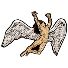 Fallen Angel Embroidered Big Patch Rock 70s Music Zeppelin