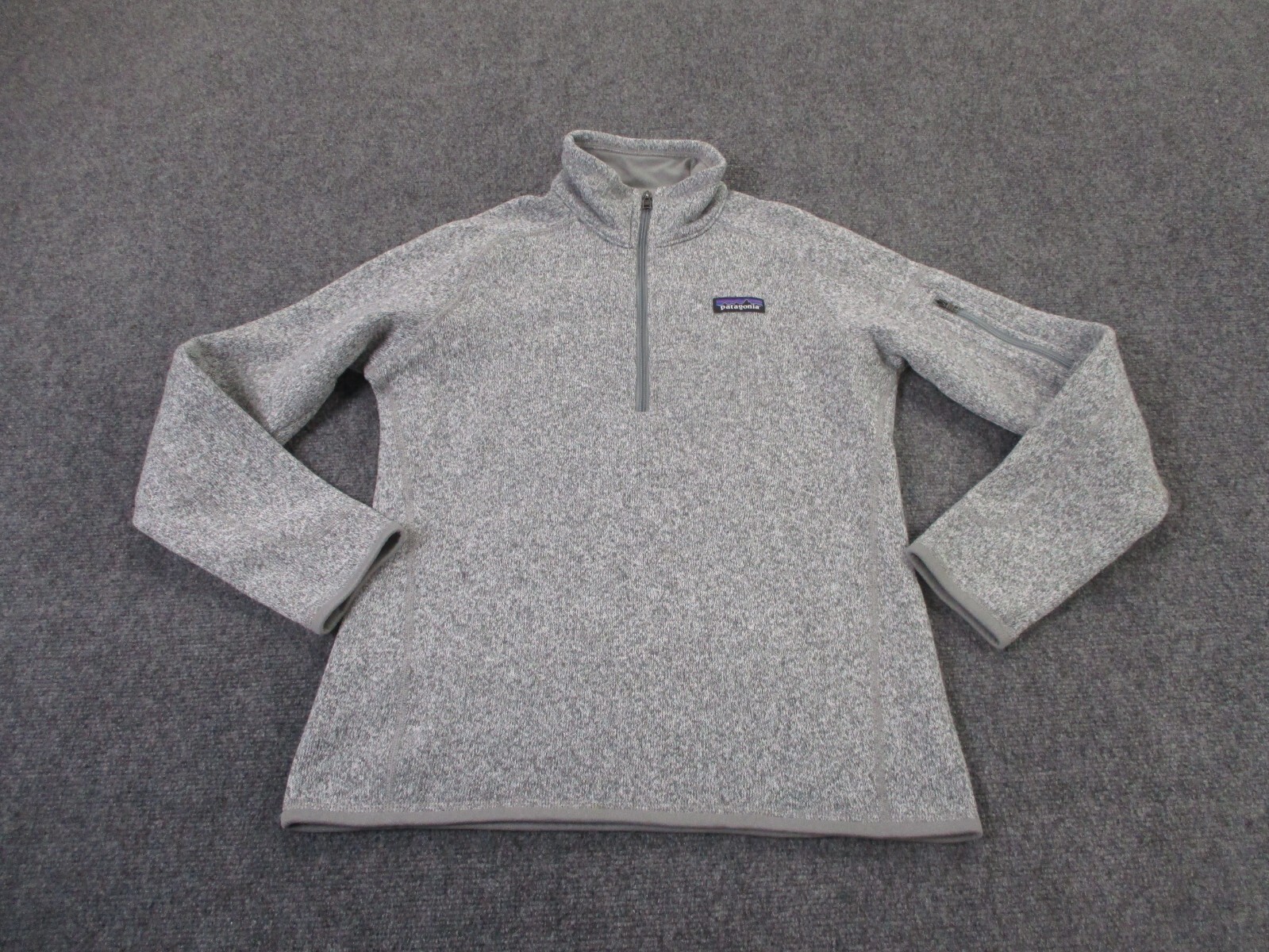 Patagonia Jacket Womens M Gray Better Sweater Fleece Hiking Outdoor Pullover