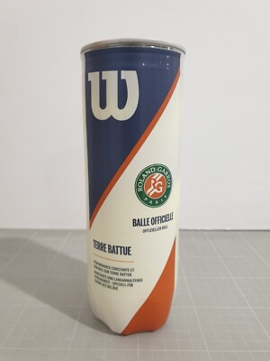 Wilson Roland Garros Official Ball Clay Court Tennisbälle (WRT125000) 2 x 3 Pack