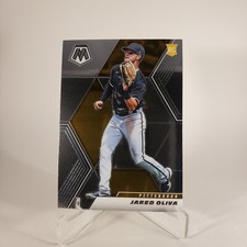 2021 Panini Mosaic Jared Oliva Rookie Pittsburgh Pirates RC #254