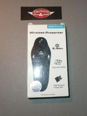 2.4GHz Wireless Presenter Remote Presentation  D100-US  Red Laser By Beboncool