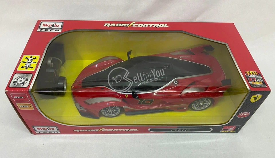 Macchina telecomandata Ferrari FXX K Radio Control Maisto Tech scala 1/14 8+ - Immagine 2 di 4