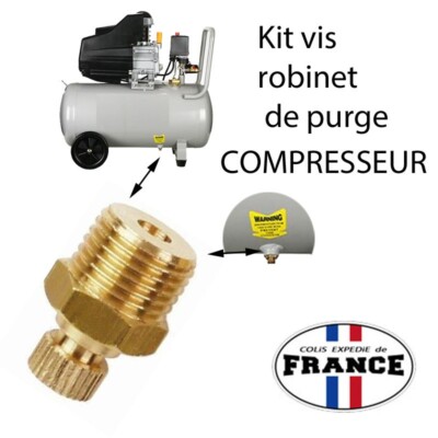 Soupape De Vidange Du Réservoir De Compresseur D'Air, Lot De