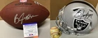 Bo Jackson Signed Lot Authentic Speed Helmet Football Auto Baseball Rookie Cards