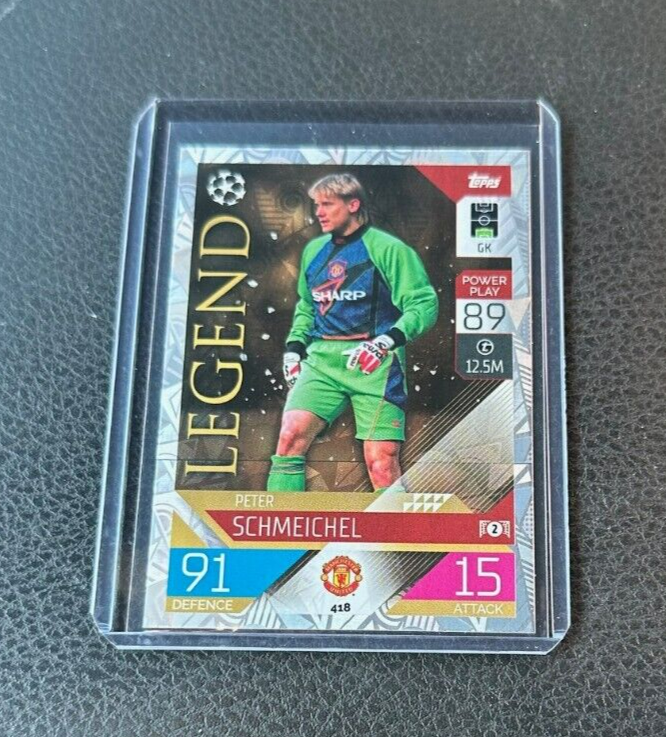 22-23 Topps SCHMEICHEL シュマイケル 直筆サイン 75シリ 2022-23 Topps Match Attax UEFA Peter Schmeichel Legend | eBay