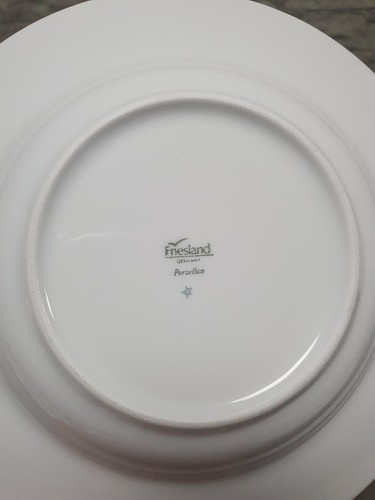 Friesland Germany Porzellan Ess Geschirr Set ✨️ 18 Teilig ✨️ weiß mit Muster - Bild 7 von 12