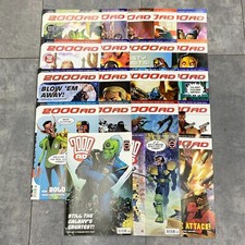 2000AD COMIC BOOK LOT 20 ISSUES JUDGE DREDD ABC ROBOTS ROGUE TROOPER REBELLION