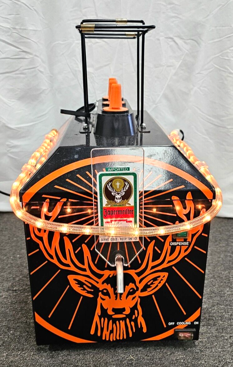 Jagermeister Tap Machine J99 Three 3 Bottle Shot Dispenser Jagermeister Tap Machine J99 Three 3 Bottle Shot Dispenser