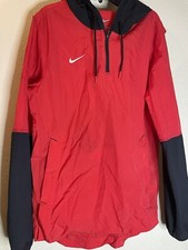 Men Red And Black Nike Jacket Size Small Pre Own