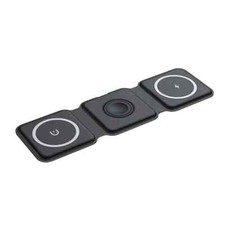 3in1 Wireless Charger Dock Charging Stand For Watch Phone Earphones