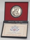 Agr151 John Paul Jones 1975 Pewter Medal With Case