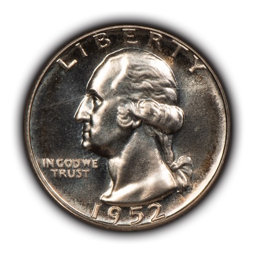 1952 25c Washington Quarter - Proof - Looks CAMEO - Toning - NGC PF 68 - B2682 - Picture 3 of 17