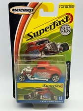 Matchbox Superfast #13 1933 Ford Coupe, Orange,  1:64, NIB