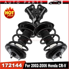 For Honda CR-V 2002-2006 Front Pair Complete Struts Shocks Springs & Mount Set
