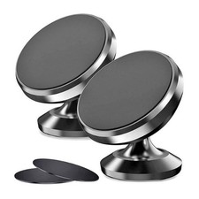 2-Pack Magnetic Car Dashboard Mount Holder Stand For Phone Samsung Galaxy iPhone