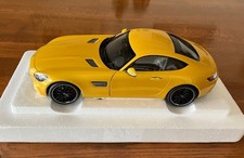 AUTOart Mercedes-Benz AMG GT S 1:18 Yellow Displayed Model Used