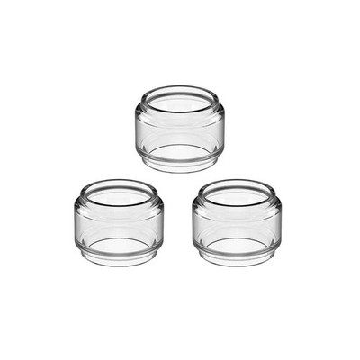 Replacement Tank for TFV9 RTA Tank Fat, Transparent, Straight, 3 Pack
